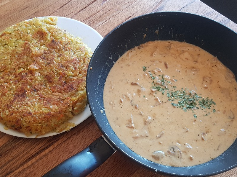 Züri Geschnetzeltes mit Rösti