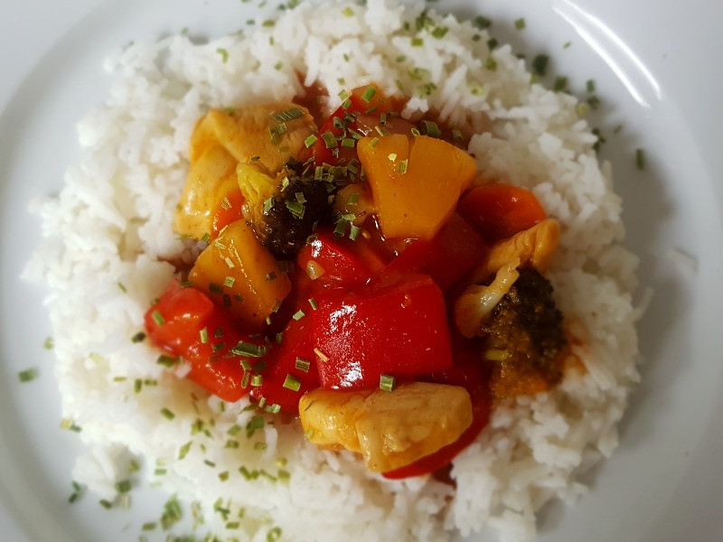 Poulet sweet and sour